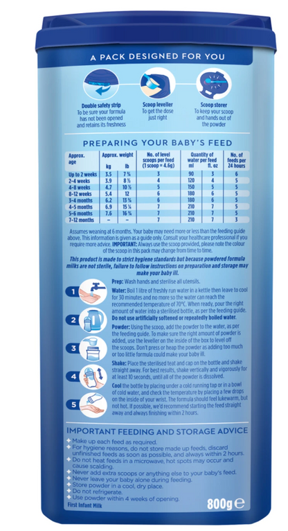 Aptamil Hungry Milk From Birth 800g