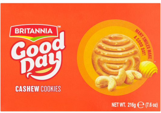 Britannia Good Day 216g Cashew Cookies