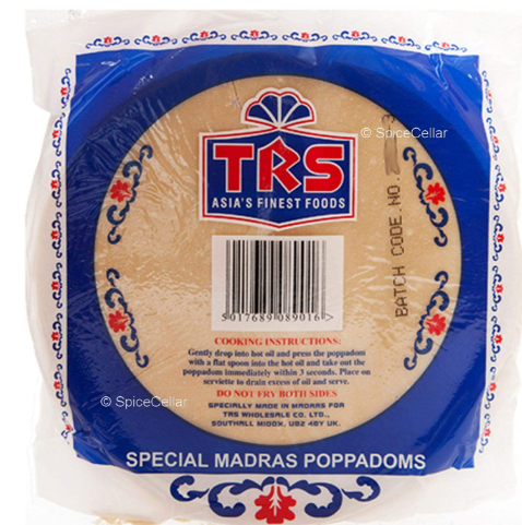 TRS  Special Madras Poppadums 0.20 KG - HYPERMALL