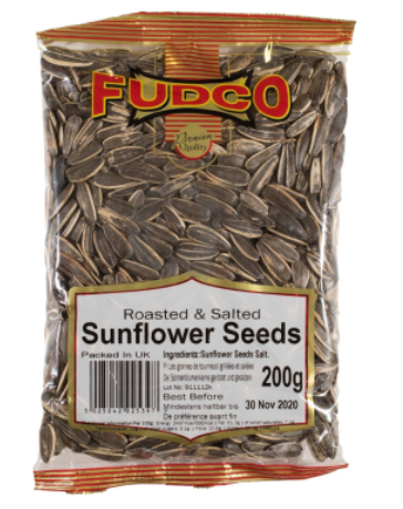 Fudco Sunflower Seeds 200G Roasted&Salted 0.20 KG - HYPERMALL