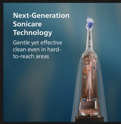 Philips Sonicare 5300 Electric Toothbrush showcasing next-generation technology for an affordable electric toothbrush.