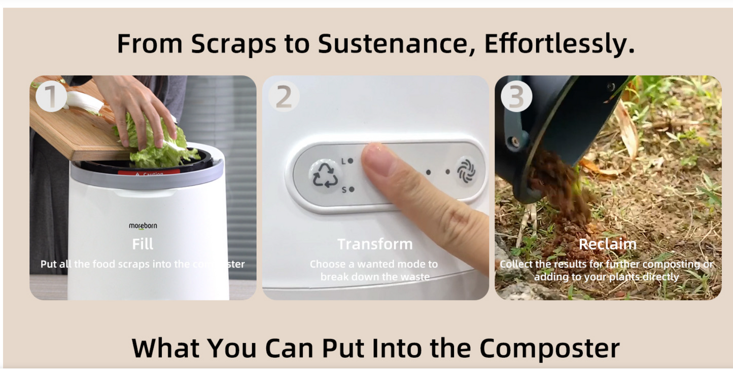 4L Electric Kitchen Composter and Food Waste Fertilizer Machine - HYPERMALL
