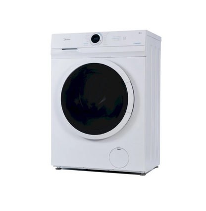 Midea MF100W70 7kg Freestanding Slimline Washing Machine - 1200rpm - White - D Rated