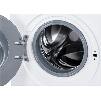 Midea MF100W70 7kg Freestanding Slimline Washing Machine - 1200rpm - White - D Rated