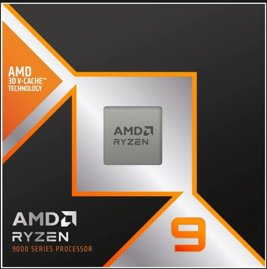 AMD Ryzen™ 9 9950X3D Processor With 3D V-Cache™ Technology, 16 Cores/32 Threads, 144MB Cache, 170W TDP, AM5 Socket, Up To 5.7 GHz Boost Frequency, DDR5 & PCIe 5.0 - HYPERMALL