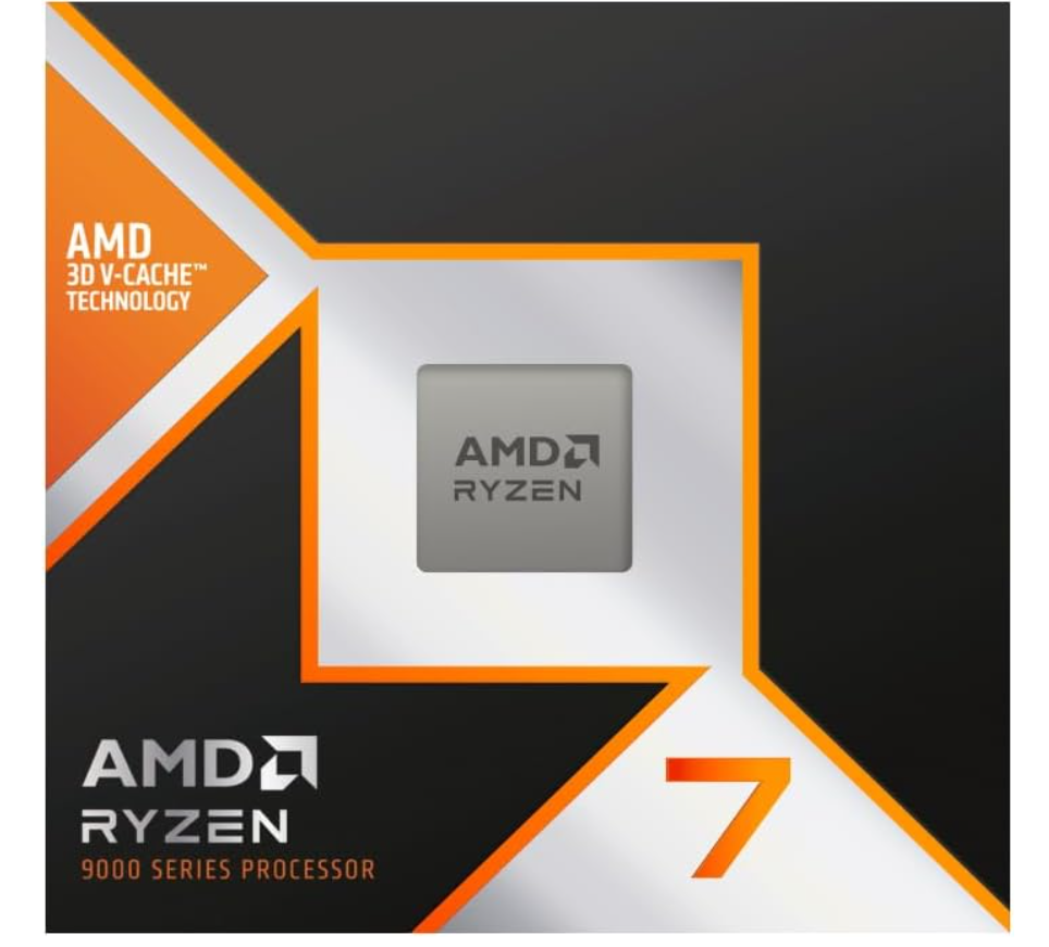 AMD RYZEN ™ 7 9800X 3D Desktop Processor (8-core/16-thread, 104MB cache, up to 5.2 GHz max boost) - HYPERMALL