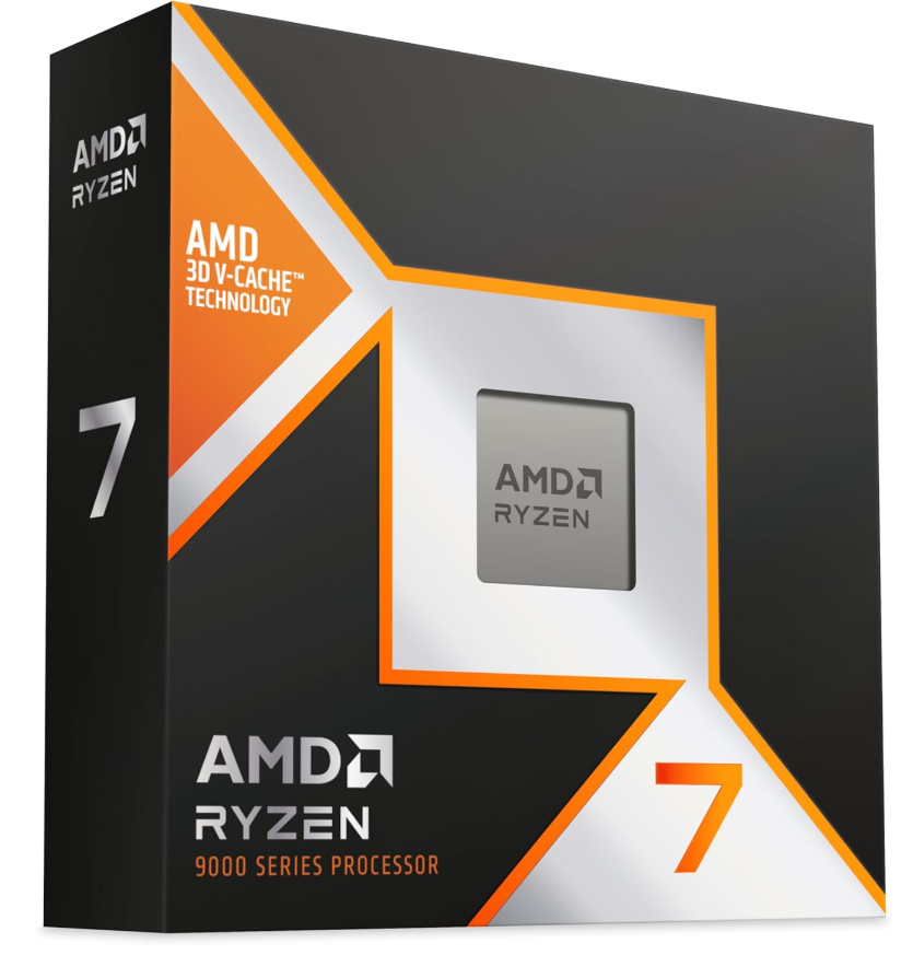 AMD RYZEN ™ 7 9800X 3D Desktop Processor (8-core/16-thread, 104MB cache, up to 5.2 GHz max boost) - HYPERMALL