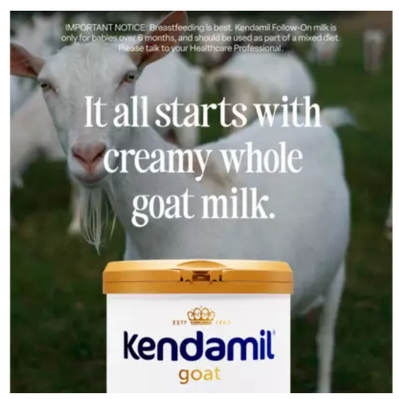 Kendamil Stage 1 Goat Milk Baby Formula• 800gr X 6 - HYPERMALL