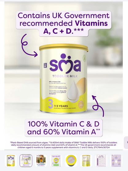 SMA® Follow-on Baby Milk Powder - 800g STAGE -3