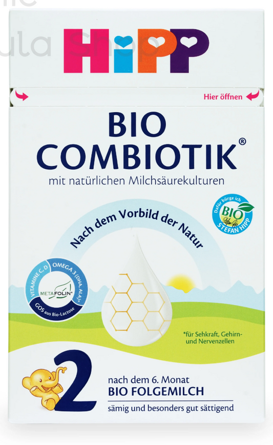 HiPP German Bio Combiotic Stage 2 Cow Milk Baby Formula • 600gr - HYPERMALL