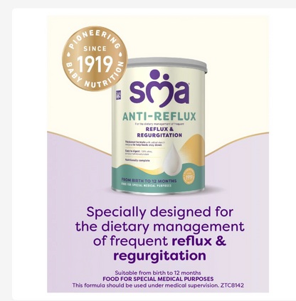 SMA Anti Reflux Baby Milk Formula From Birth - 800g - HYPERMALL