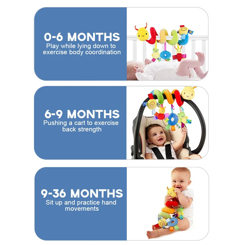 Plush Hanging Baby Toy - HYPERMALL