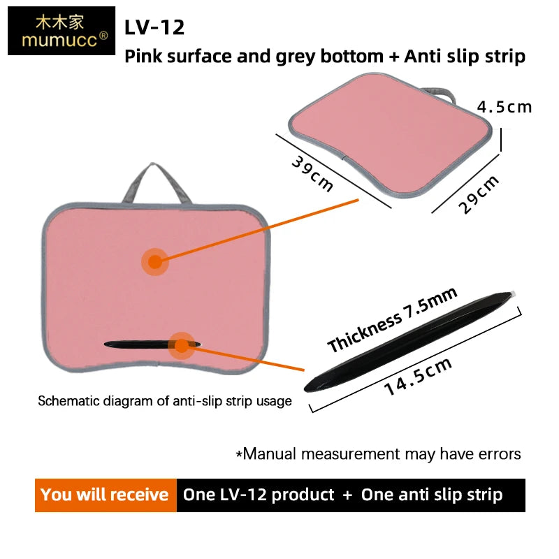 Multifunctional Laptop Desk With Cushion 