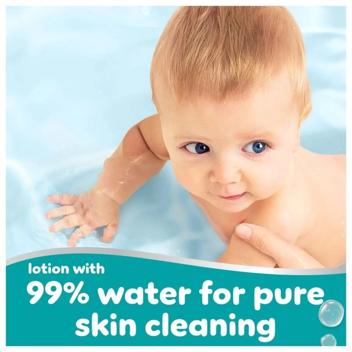 Pampers Baby Water Wipes 60 pcs - HYPERMALL