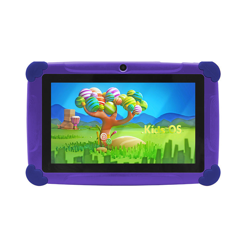 Educational Learning Game 7-inch 18GB tablet with colorful tree on screen, ideal for kids' learning adventures.