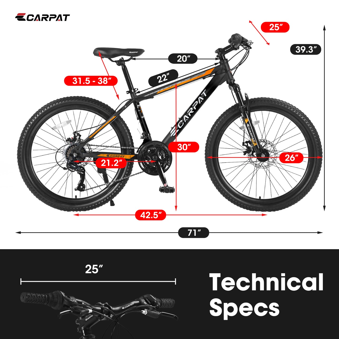 Bikes Mountain Bicycle For Teenagers - HYPERMALL