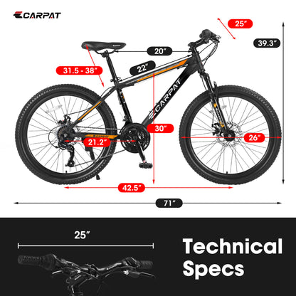 Bikes Mountain Bicycle For Teenagers - HYPERMALL