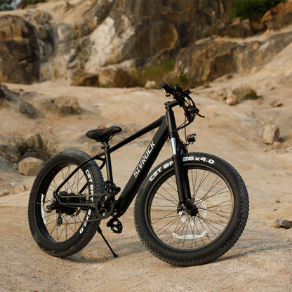 Electric Bike For Adults, 26 X 4.0 Inches Fat Tire, 1000W Motor 48V 15Ah bike For Trail Riding - HYPERMALL