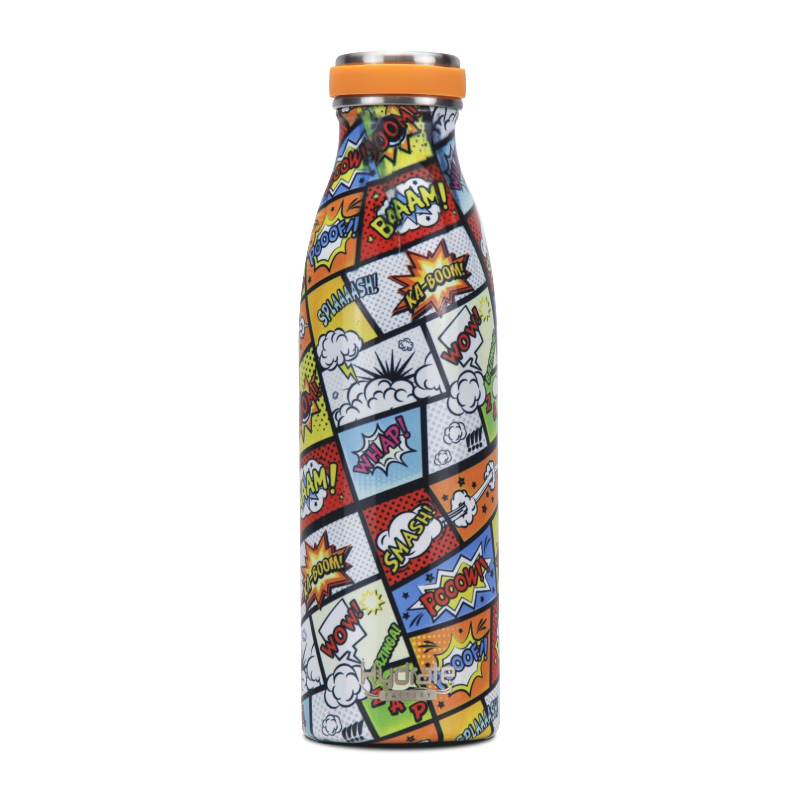 Hydrate Factory Stainless Steel Water Bottle For Gym, Cycling, Office, And School - HYPERMALL