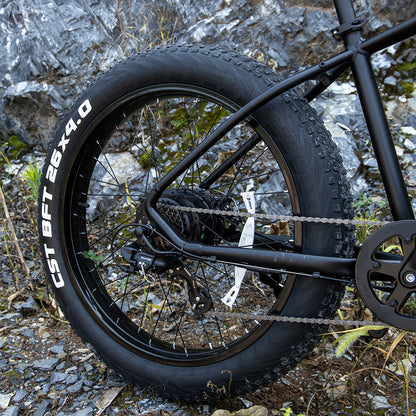 Electric Bike For Adults, 26 X 4.0 Inches Fat Tire, 1000W Motor 48V 15Ah bike For Trail Riding - HYPERMALL