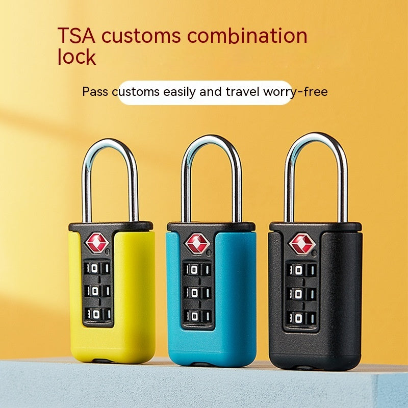 Key TSA Lock Luggage And Suitcase Padlock With Password Required - HYPERMALL