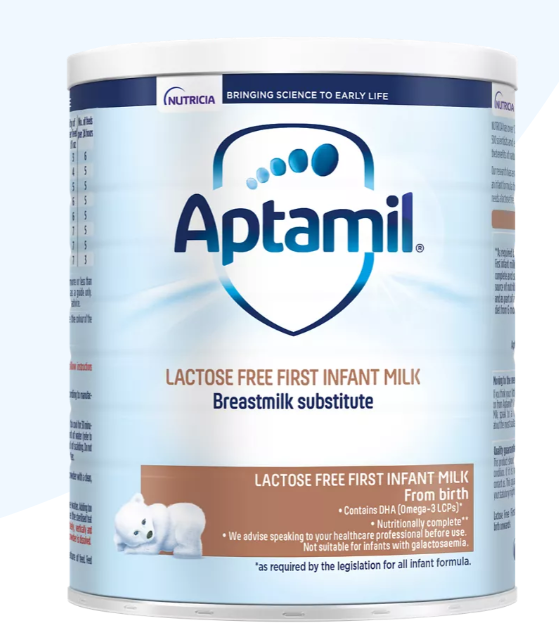 Aptamil Lactose-Free Baby Formula – 400g x 3 cans - HYPERMALL