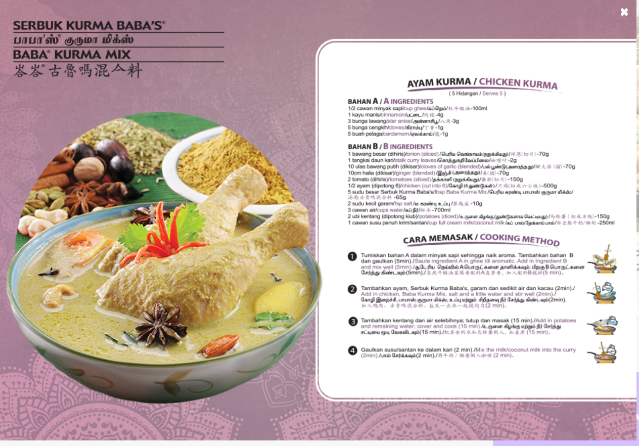 Baba  Halal Kurma Mix 250g - HYPERMALL