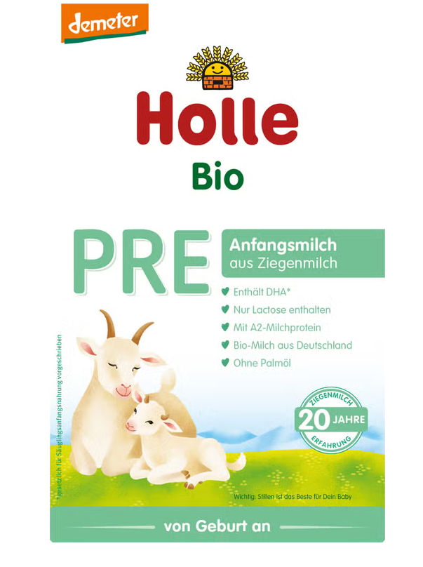 Organic Infant Formula Based on Goat's Milk PRE, 400 g - HYPERMALL